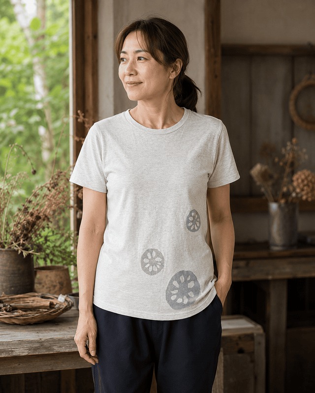 れんこんTシャツ